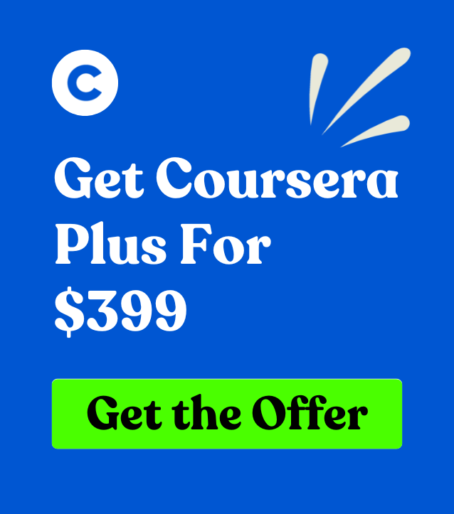 Coursera Plus Discount 2025 → 40 OFF Coupons