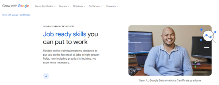Google Career Certificates Google Career Certificates