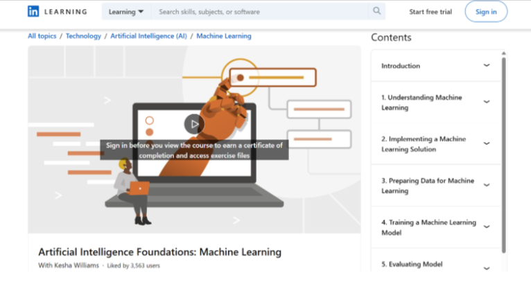 Artificial Intelligence Foundations: Machine Learning Artificial Intelligence Foundations: Machine Learning