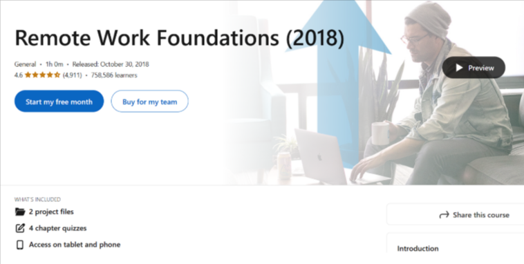 Remote Work Foundations Remote Work Foundations