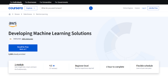 Developing Machine Learning Solutions Developing Machine Learning Solutions