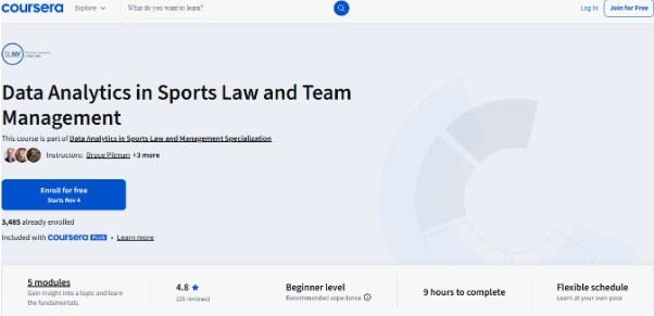 Data Analytics in Sports Law and Team Management Data Analytics in Sports Law and Team Management
