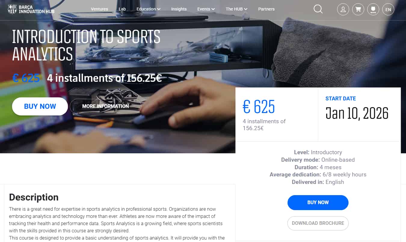 Introduction To Sports Analytics Introduction To Sports Analytics